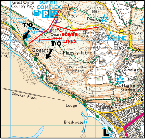 Great Orme site map